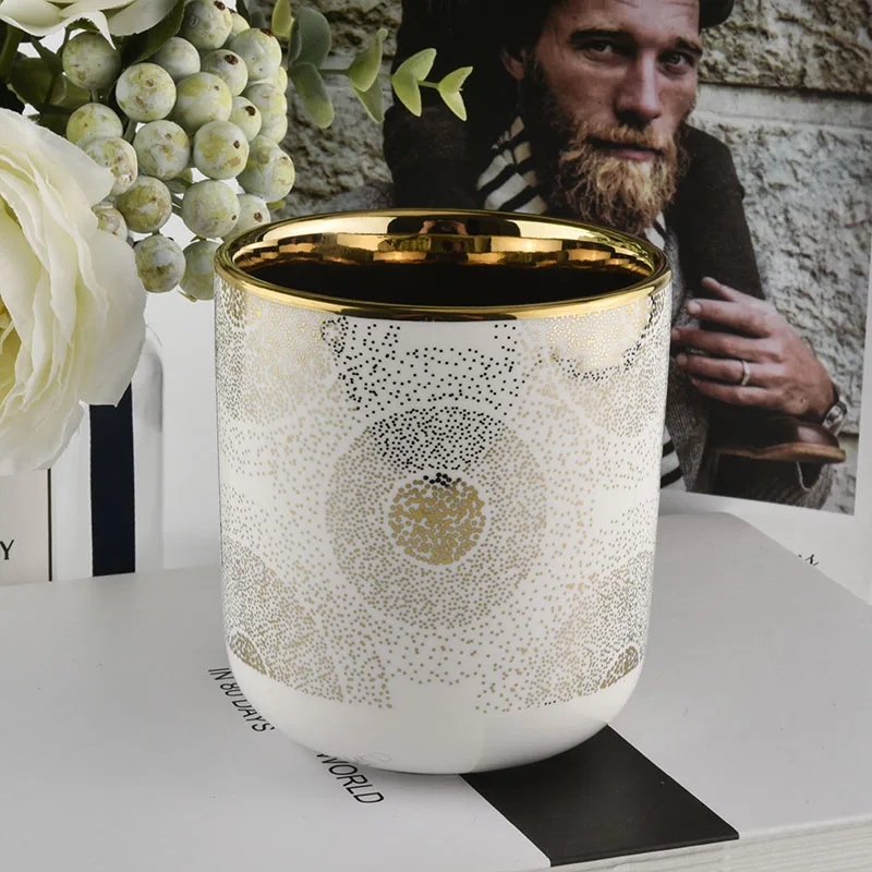 custom ceramic candle vessels