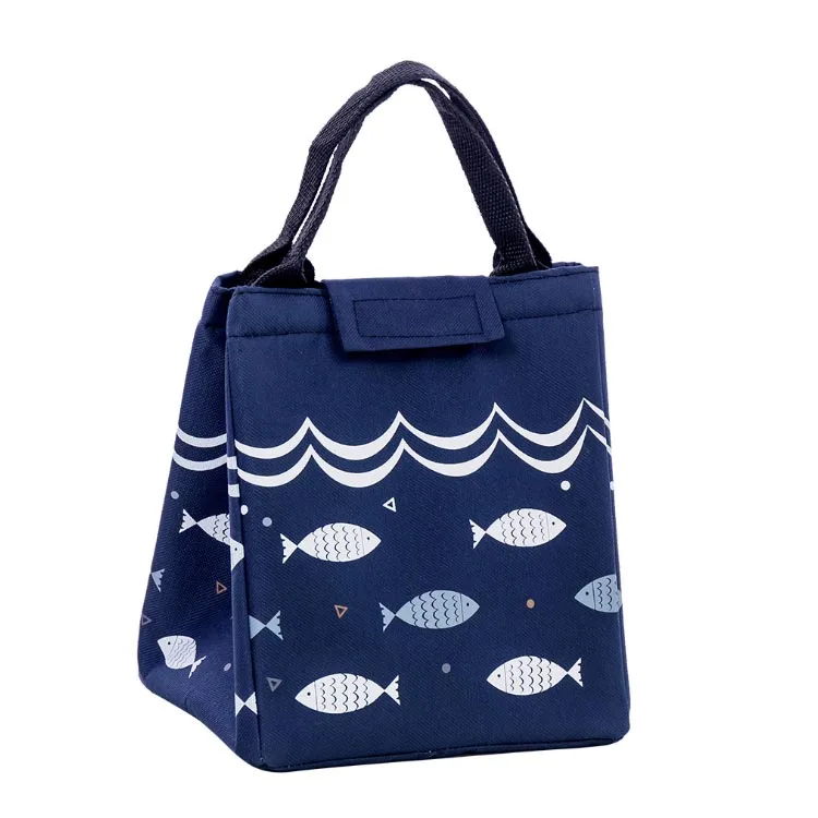 
2020 New Fashion Portable Lunch Bag Pouch Storage Box Insulated Thermal Bento Cooler Picnic Tote Bag Waterproof Lunch Container 
