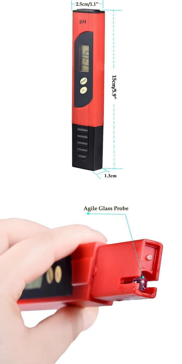 Aquarium Ph Probe Sensor Ph Water Meter