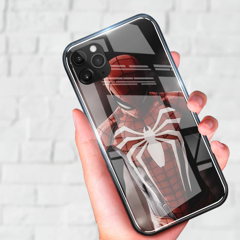 2021 New Trending Wholesale Custom Led Lighting Mobile Accessories Back Cover Cell Silicone