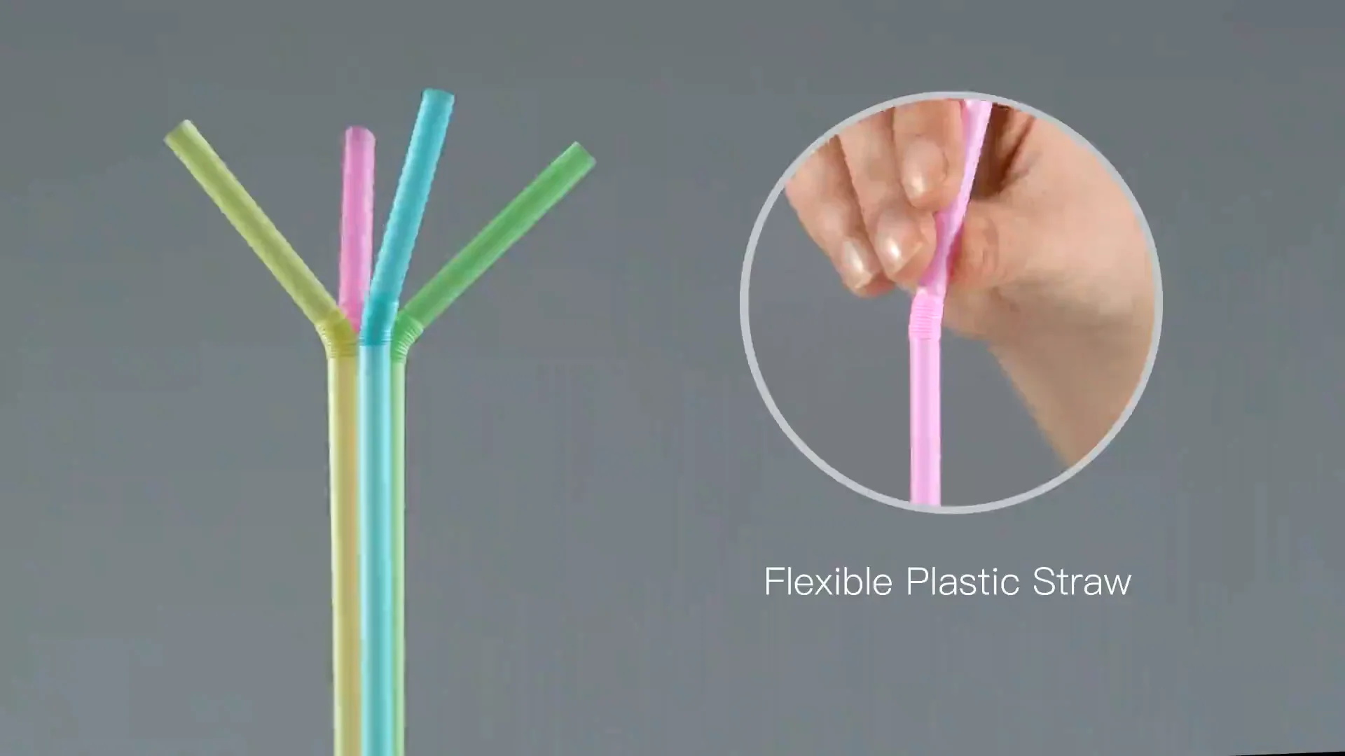 Colorful Neon Flexible Disposable Plastic Drinking Straws Buy Plastic