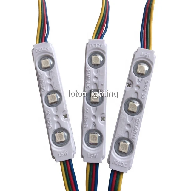 RGB injection led module