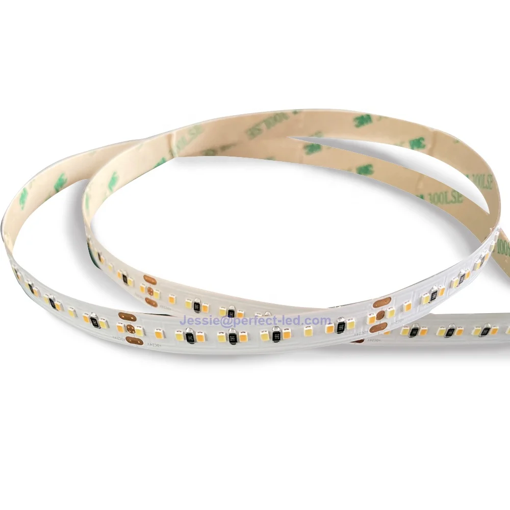 Perfect High CRI 90 SMD 2216 tunable white led strip 1800K to 6500K CCT