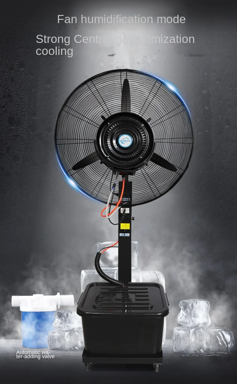 Plastic Floor Misting Fan, 200 - detail 10