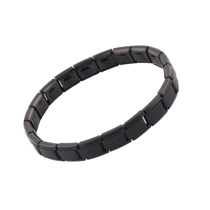 Black Color Power Energy Balance Titanium Bracelet Buy Power