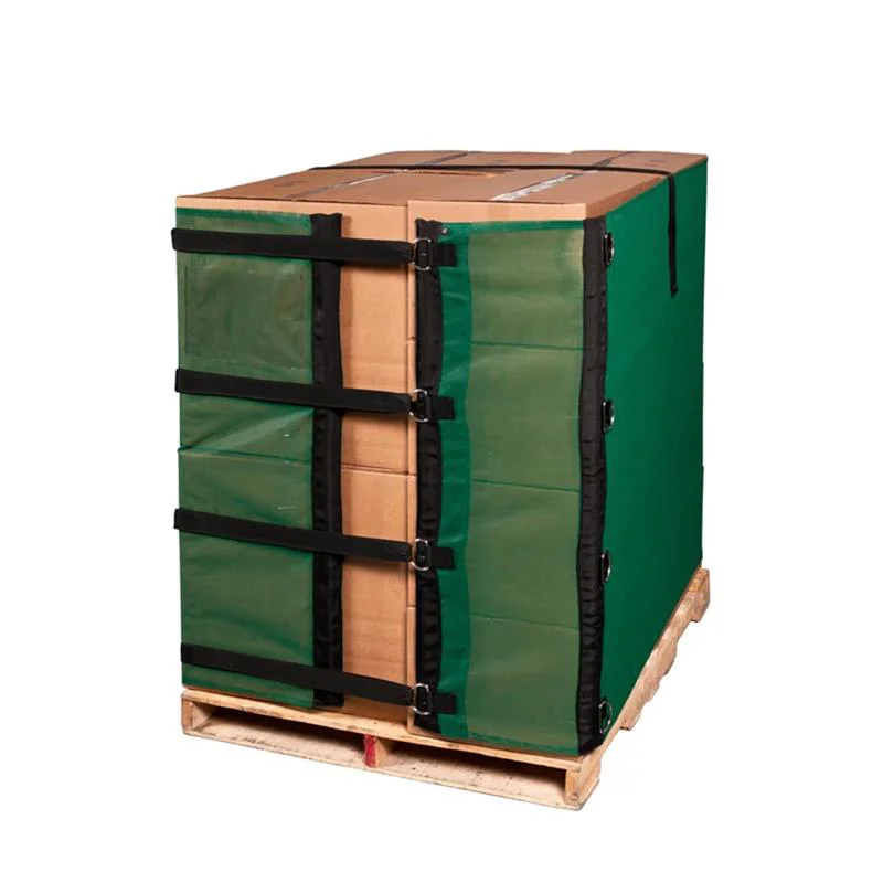 
Reusable stretch film alternative to shrink shipping packing pallet wrap cover 