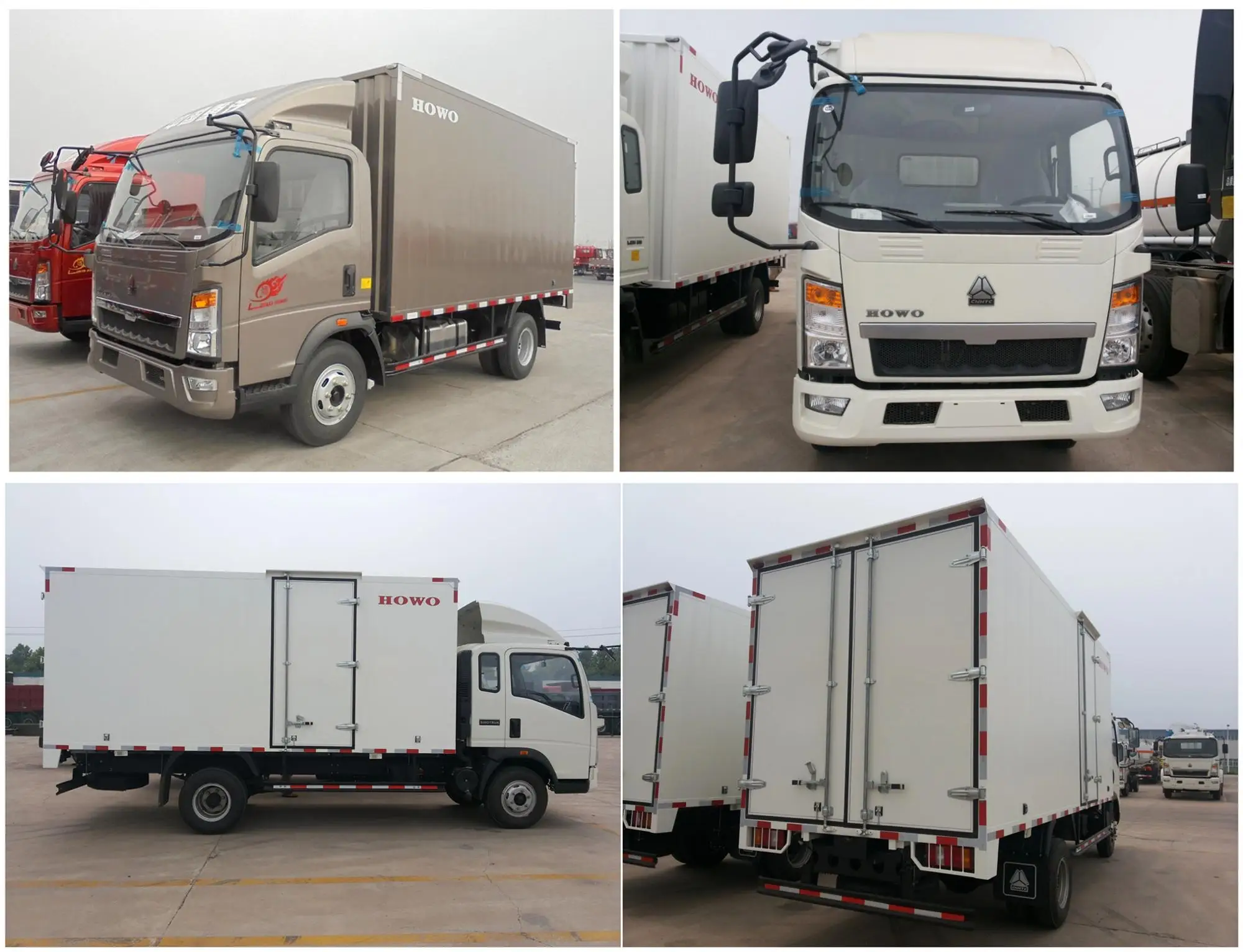 Sinotruk Howo 4x2 5ton 8tons 10tons Mini Cargo Truck - Buy 
