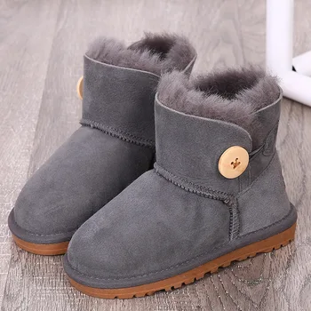 sheep leather boots