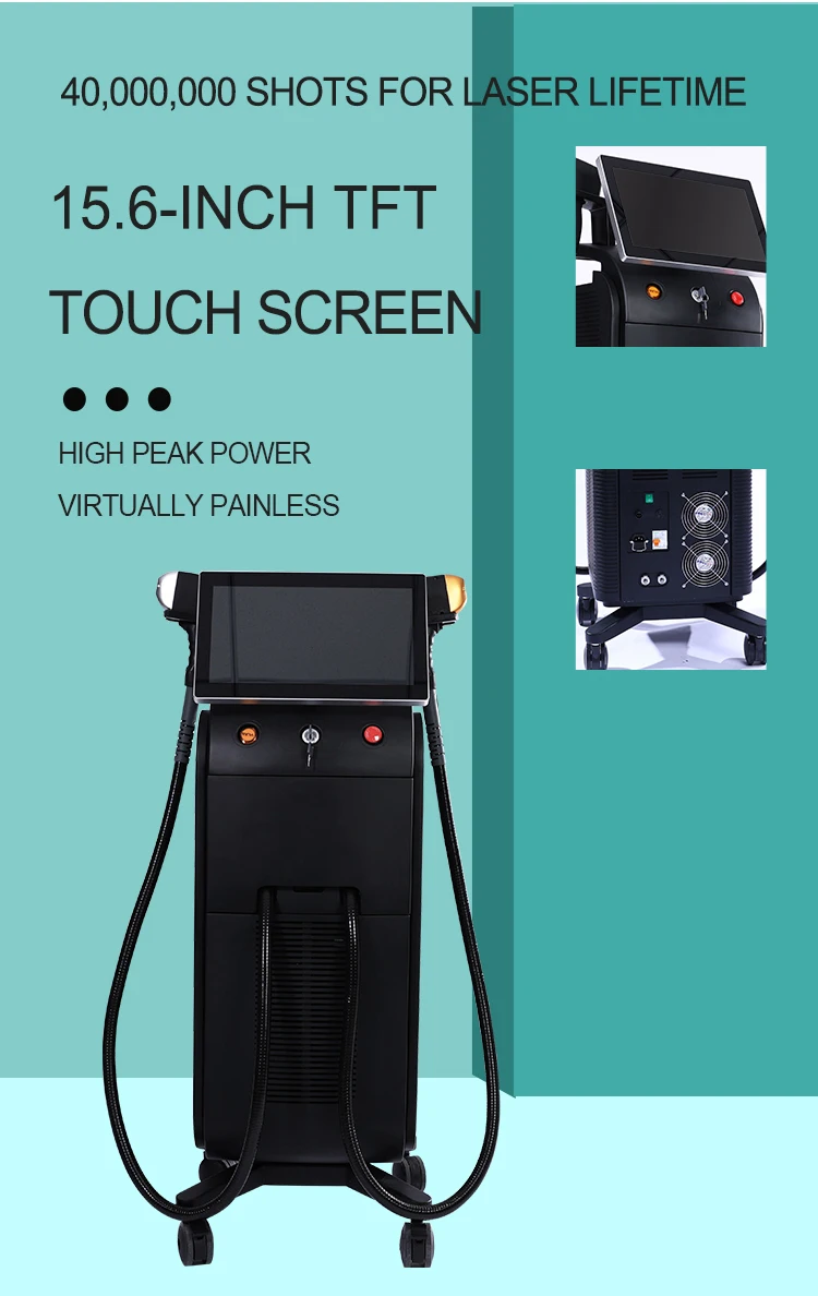 Laser hair removal machine