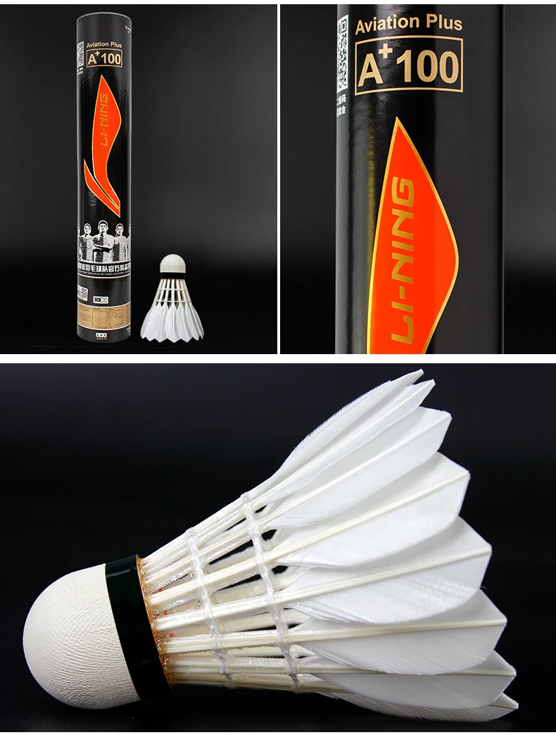 Lining A+100/g700 Badminton Shuttlecock - Buy Lining Shuttlecock ...