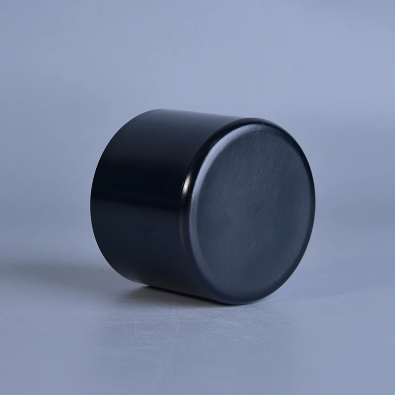 Black Metal Candle Holder For Home Decor