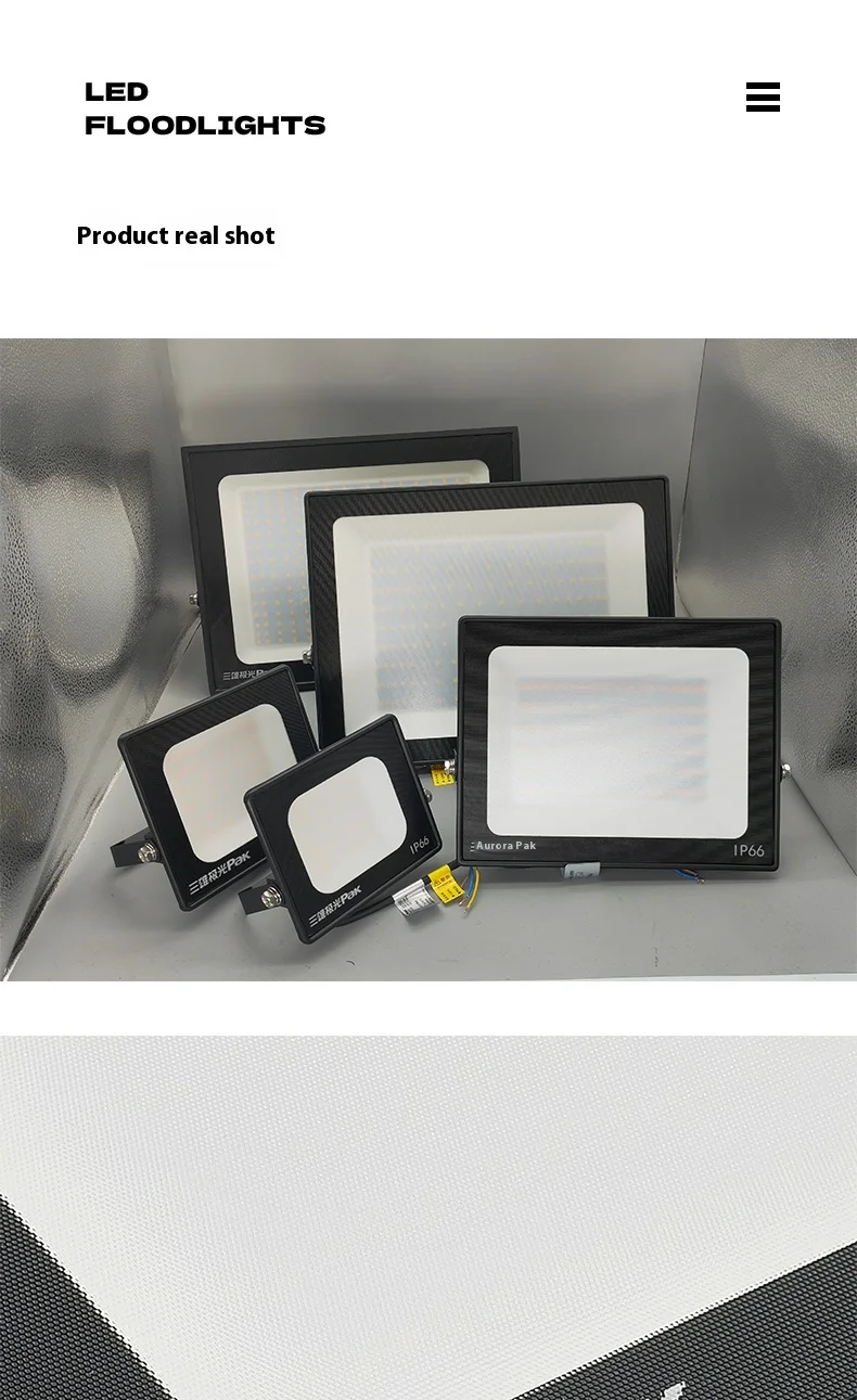 product ip66 slim led flood light outdoor various wattages from 10w to 300w high efficiency smd lighting322-12