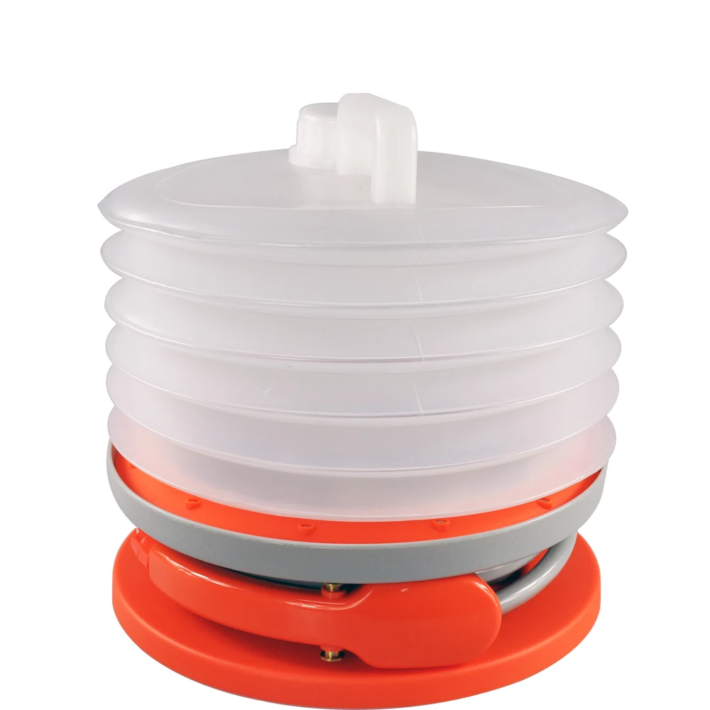 Portable Collapsible Outdoor Shower 10L Foldable Water Tank Shower Easy Carry Great for Showering, Washing Dishes, Rinsing Pets details
