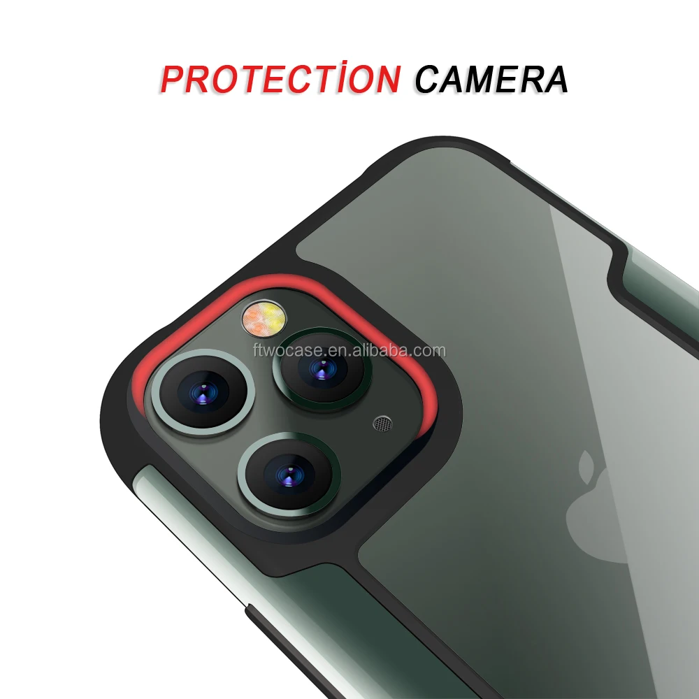 하이브리드 투명 아크릴 금속 가장자리 Shockproof 갑옷 전화 케이스 삼성 갤럭시 S21 Ultr A Buy 아크릴