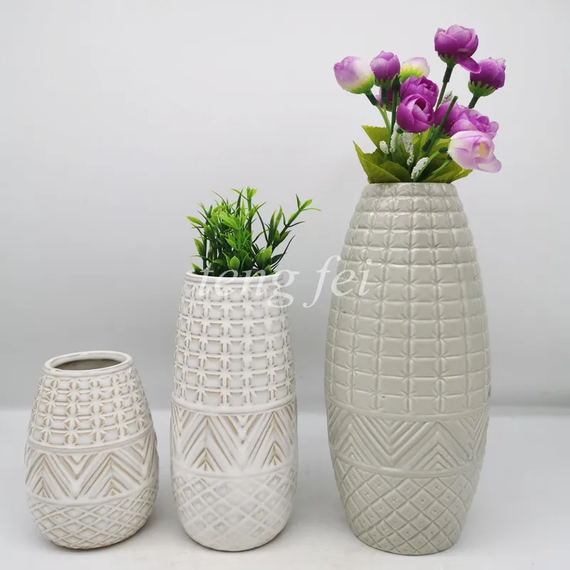 彩色陶瓷家居装饰陶瓷现代家居装饰瓷器花瓶折纸设计中国花瓶