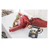 Rose Non Woven Fabric Decorative Paper Wrapping Flower Wrapping Paper Roll