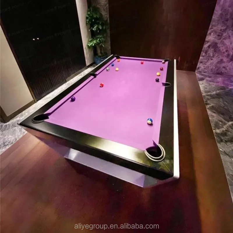 pool table felt purple