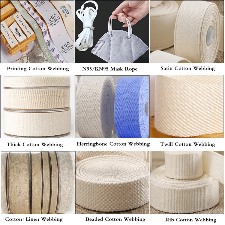 2.5cm And 5cm Width Linen Cotton Material Natural Ribbon Buy Natural