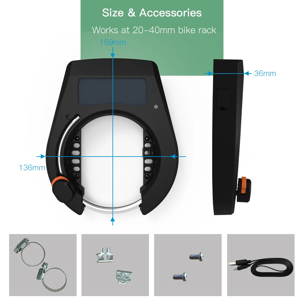 wireless cycle lock