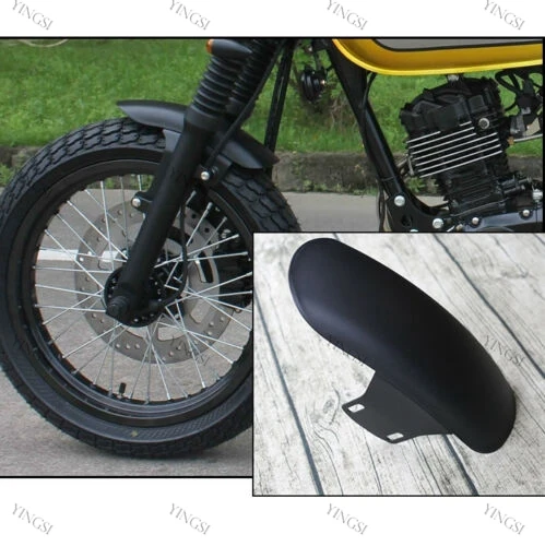Cafe Racer Motorcycle Ultra-short Front Mud Dust Guard Fender for GN125