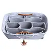 Portable Felt Cloth Handbag Organizer Insert Bag Inner Purse Cosmetic Bags