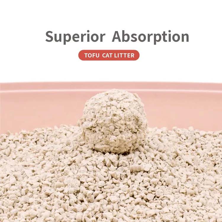 Biodegradable Cat Favorite Sand Litter Fragrance Broken Crush Shape