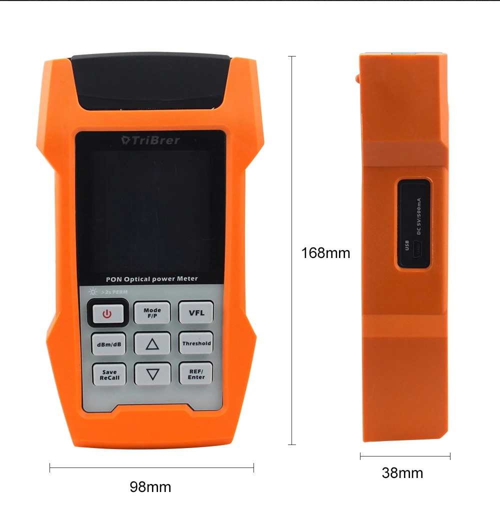 Mini Optical Power Meter Visual Fault Locator 10mw Opm / Vfl 2 In 1 ...