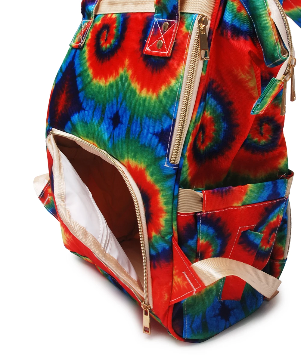 canvas diaper bolsa backpack