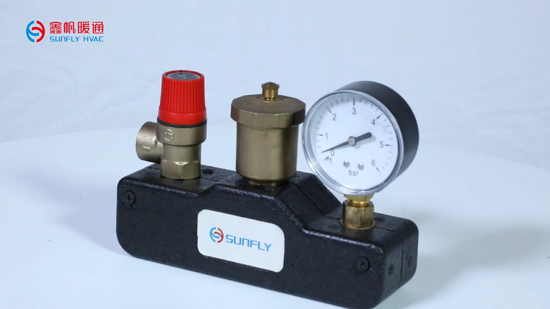 Brass Boiler Valve Boiler Components Boiler Safety Group Set With