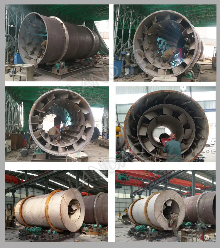 Low Price Small Triple Drum Garnet Sand Rotary Dryer Machine Drying Equipment For South Africa