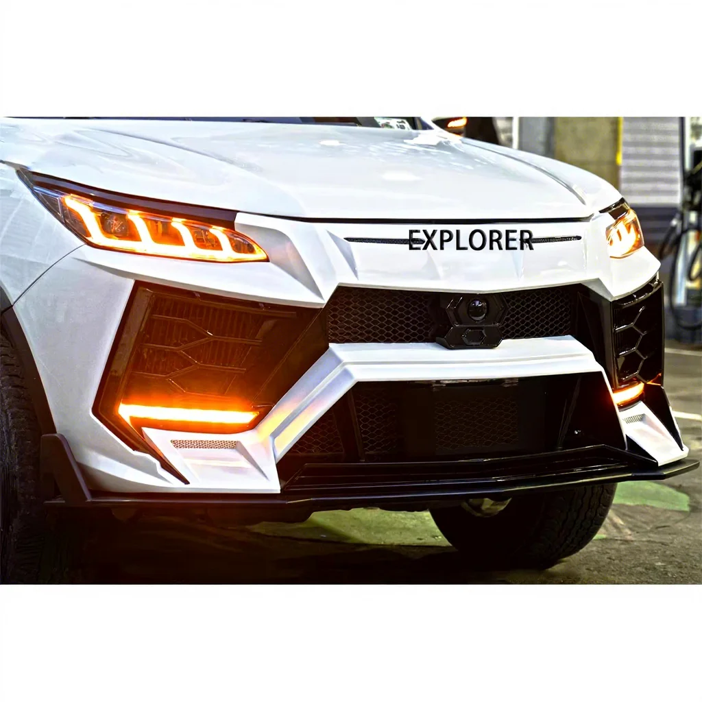 Convert Fortuner Bodykit to Lamborghini Facelift for 2017