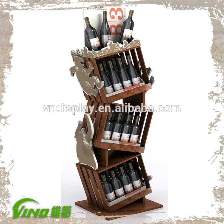 Mdf Melamine Wine Racks Free Standing Floor,Custom Wine Rack,Wine Rack