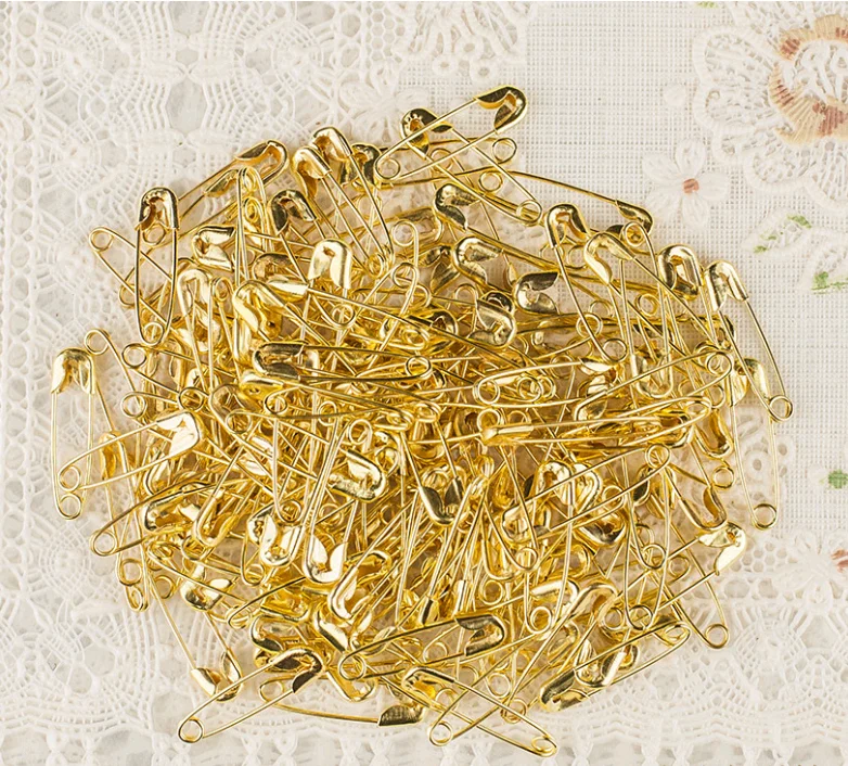 Decorative With Removable Head Fashion Safety Pin For Name Tag Safety