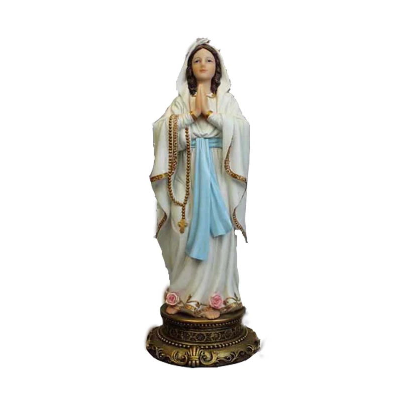 Hot sale resin blessed mother religious Virgin Mary statue decoration