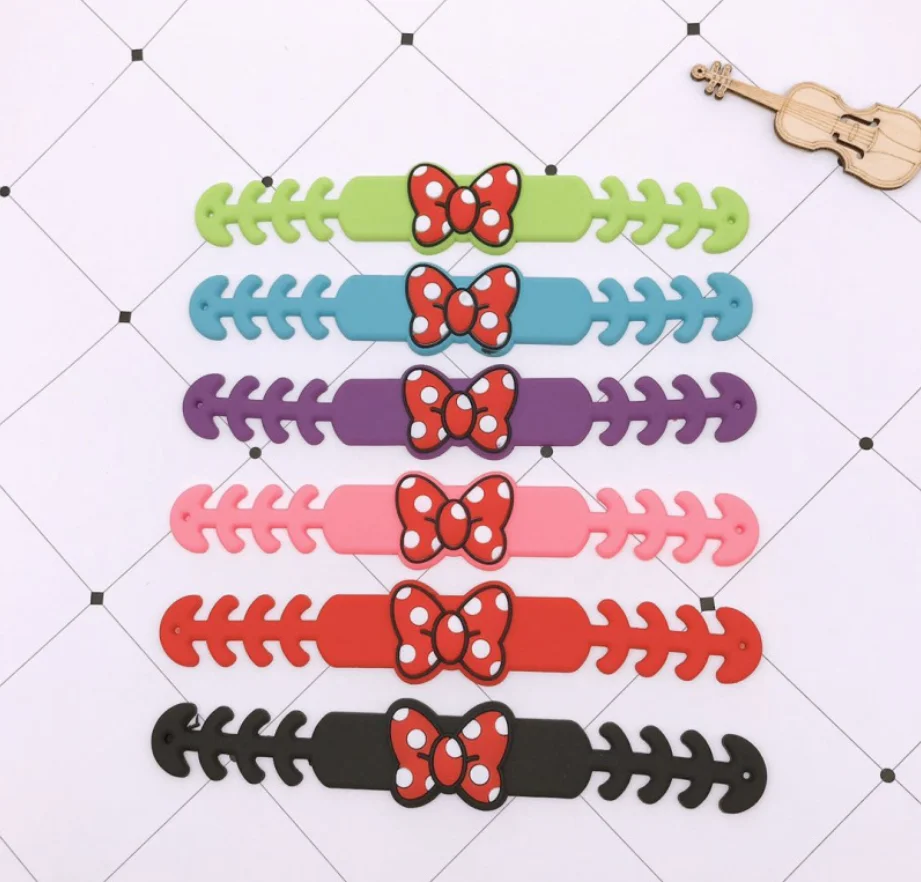 Cartoon Design Kid Size Ear Protector PVC Strap Extender Ear Belt Anti-pain Ear Saver Band Loop Buckle for Children Students