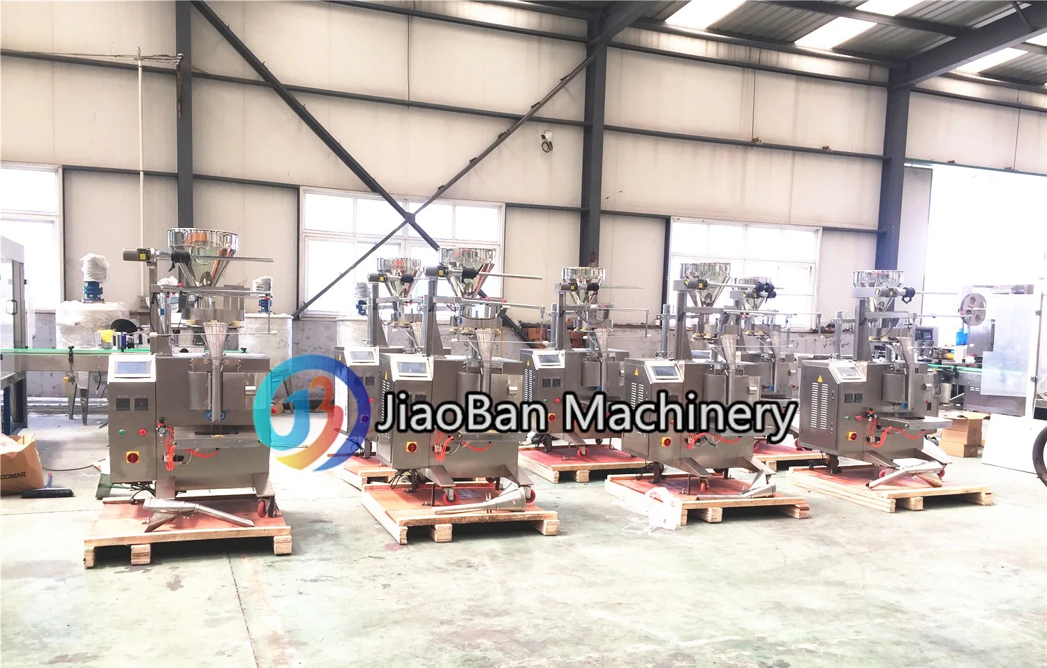 Jb300k Automatic Snacks Bread Crumb Pretzel Packing Machine Nitrogen