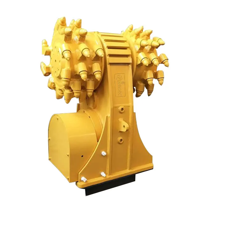 Hydraulic Rotary Drum Grinder Customized For Excavator Buy Hydraulic