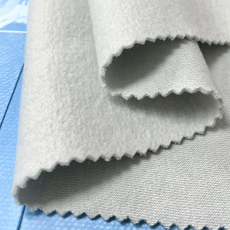 310gsm Cvc Hoodie Inside Brushed Fabric 60% Cotton 40% Polyester Light ...