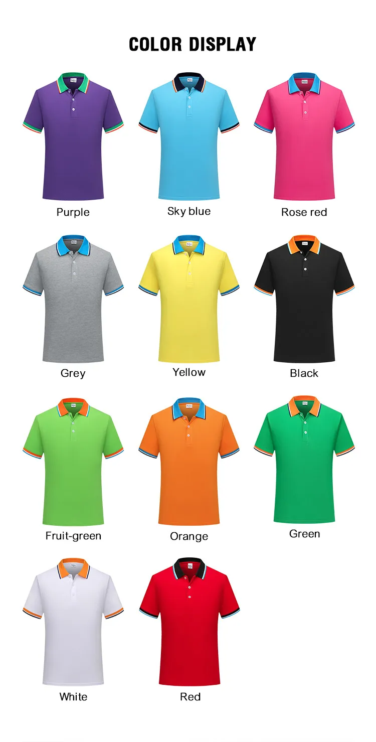 Customized polo tshirts manufracturer wholesale mens clothing working shirt polyester polo shirts for mens