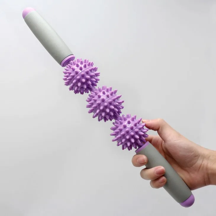 Hedgehog Ball Massage Ball Thorn Ball Sports Massage to Relax The Muscles Relax Fascia Hedgehog Roller Yoga Stick