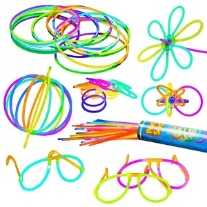 Glow Necklaces Bracelets Jewelry Bulk Party Favors Glow in the Dark Party Supplies Neon Party Glow Sticks