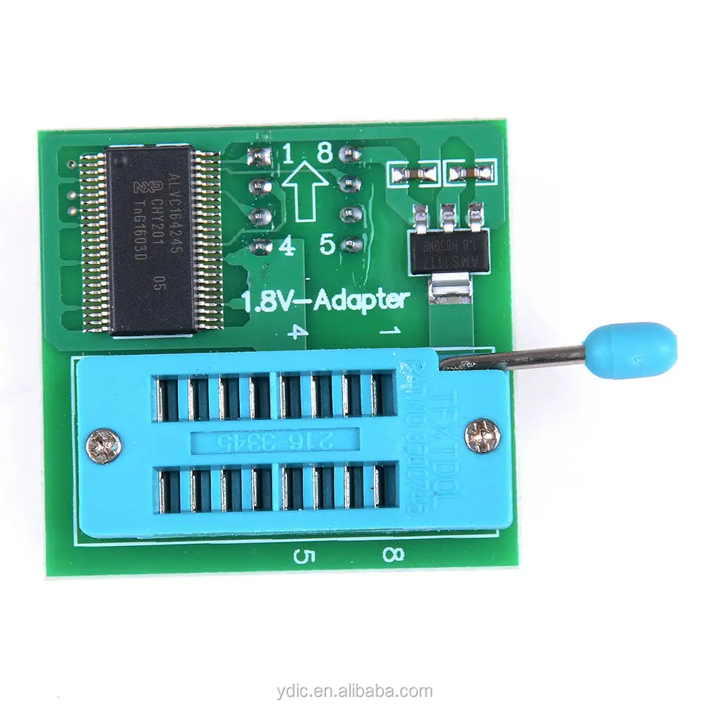 CH341A USB EEPROM BIOS Programmer & SOIC8 Clip & 1.8V Adapter & SOIC8 Adapter KG 
