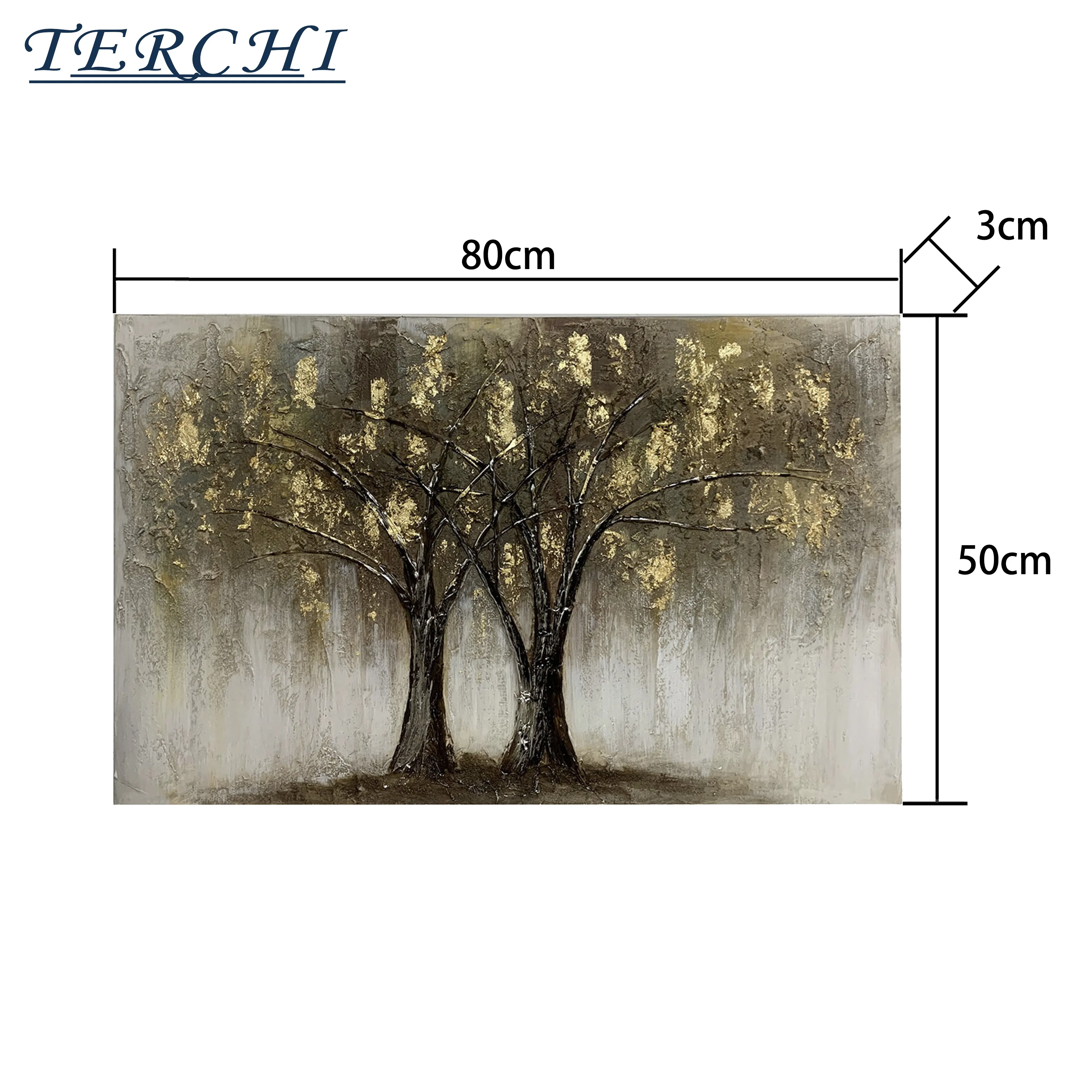 Custom Professional High Quality Handmade Painting Modern Golden Tree Canvas Print Buy Pre Printed Canvas To Paint Frameless Canvas Prints Canvas Printing Drop Shipping Product On Alibaba Com