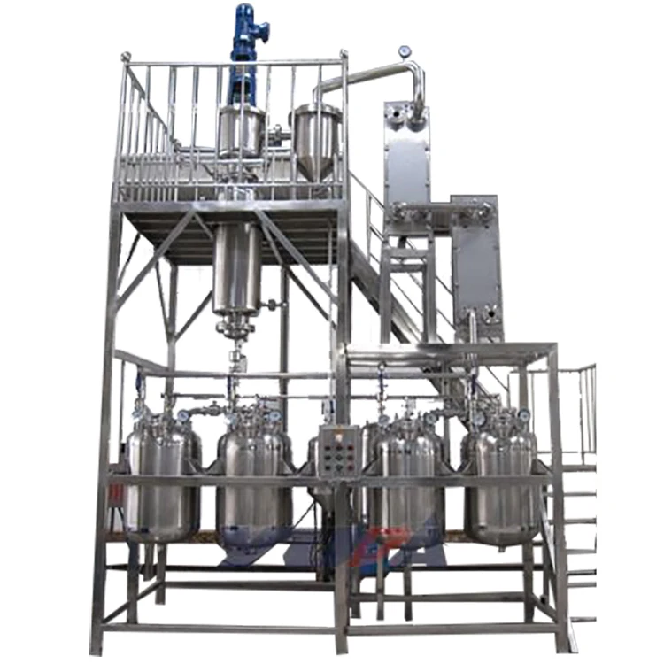thin film evaporator for oil