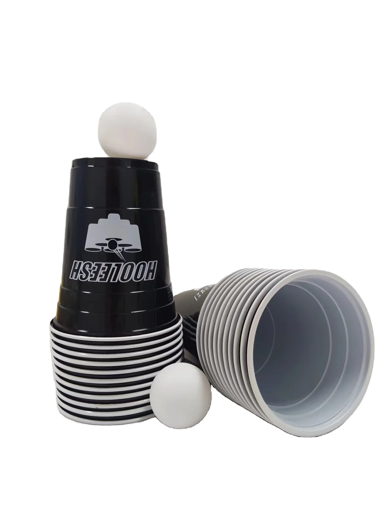 16oz Plastic Cups And Balls Beer Pong Game Set Party Drinking Game Kit