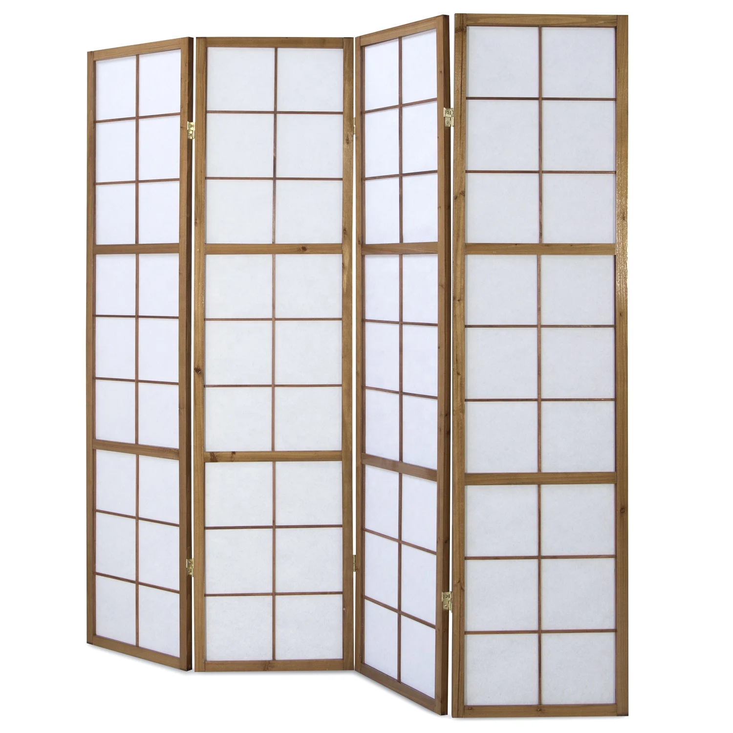 Spring Waterfall Folding Screen Screen Room Dividers Partition 3 Panels