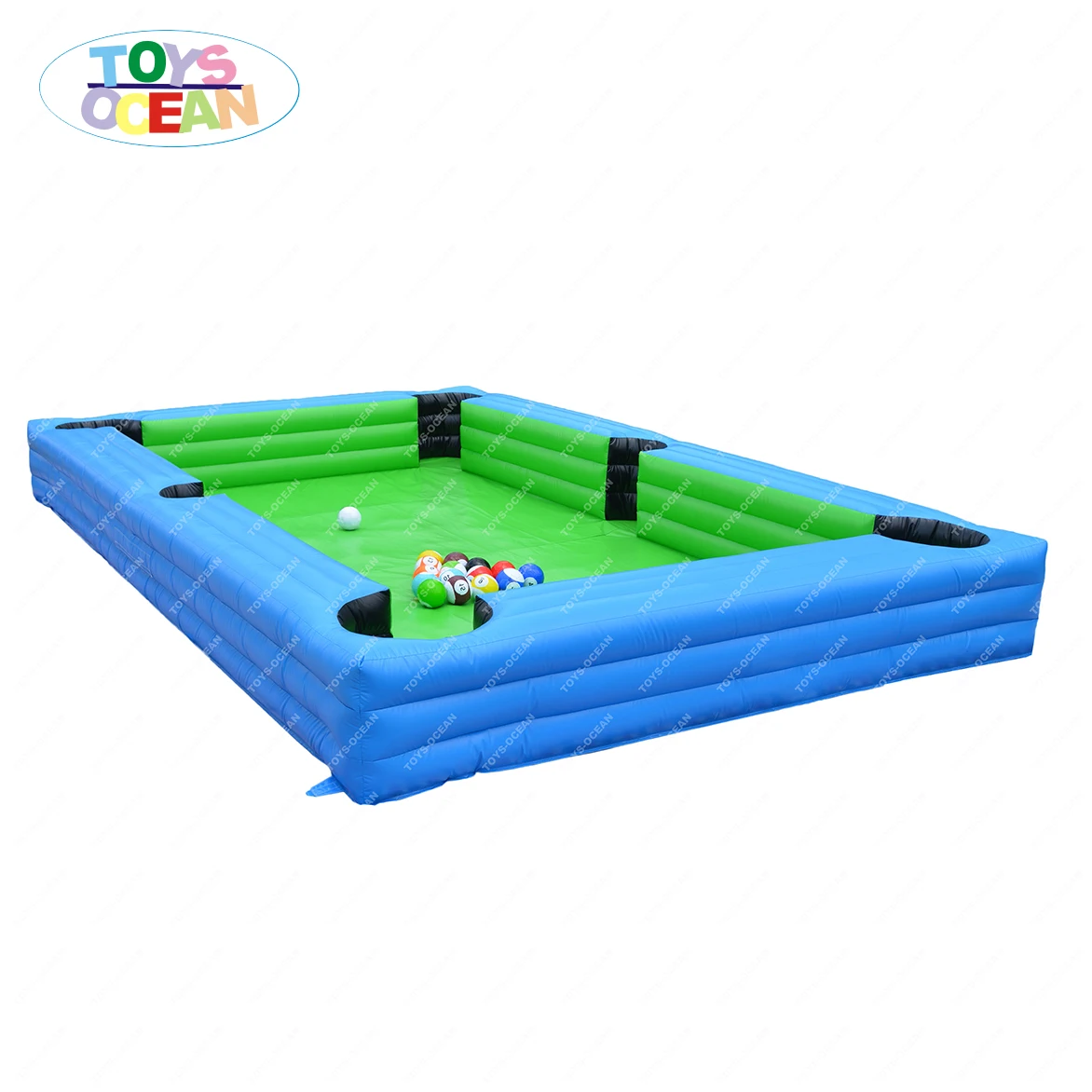 Large Inflatable Human Billiards Soccer Snookball Football Field Table