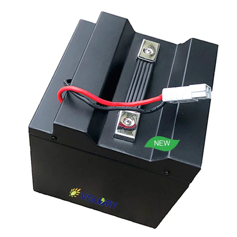 Intelligent charge system 48v lithium ion battery with charger 28ah