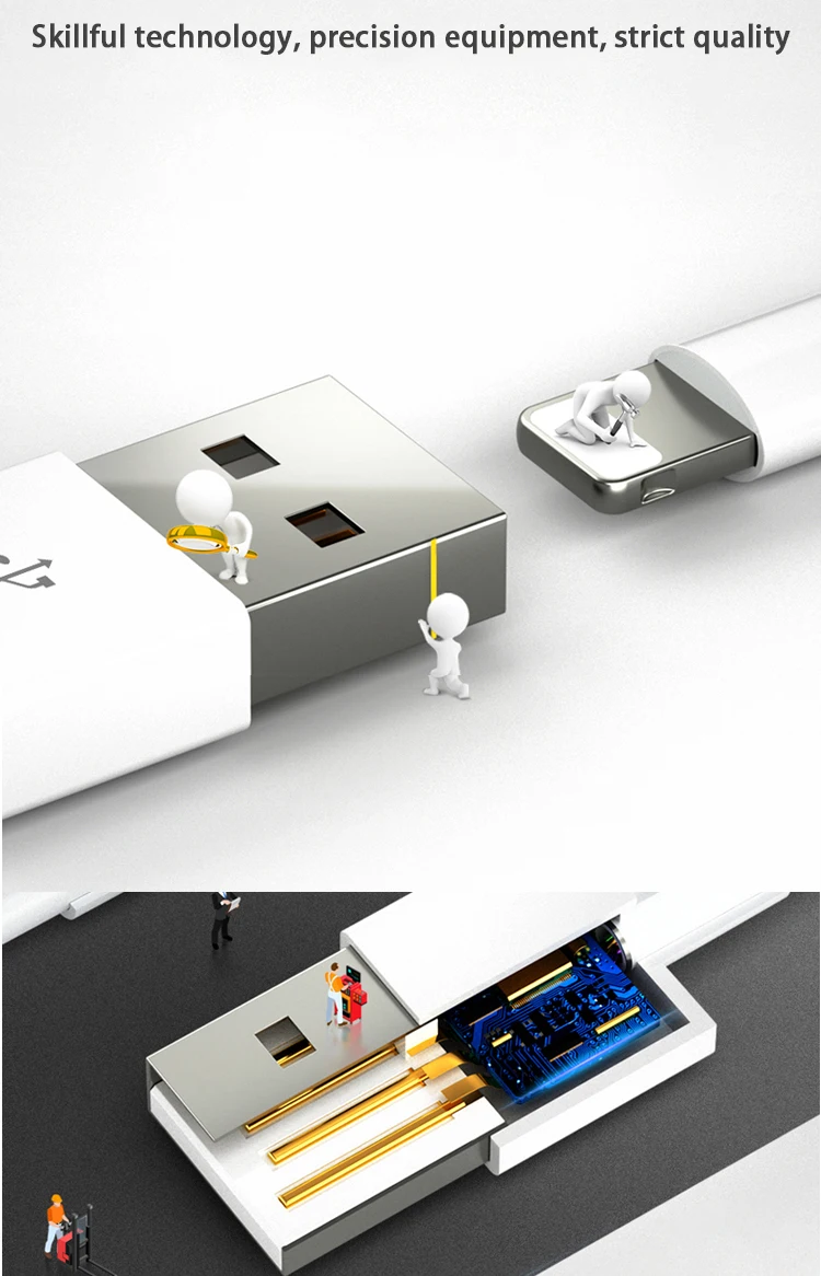 Wings Hot Selling 8 pin Data Charging Cable for iPhone for iPad High Quality Factory Directly Sale Price Promotion Gift - ANKUX.COM