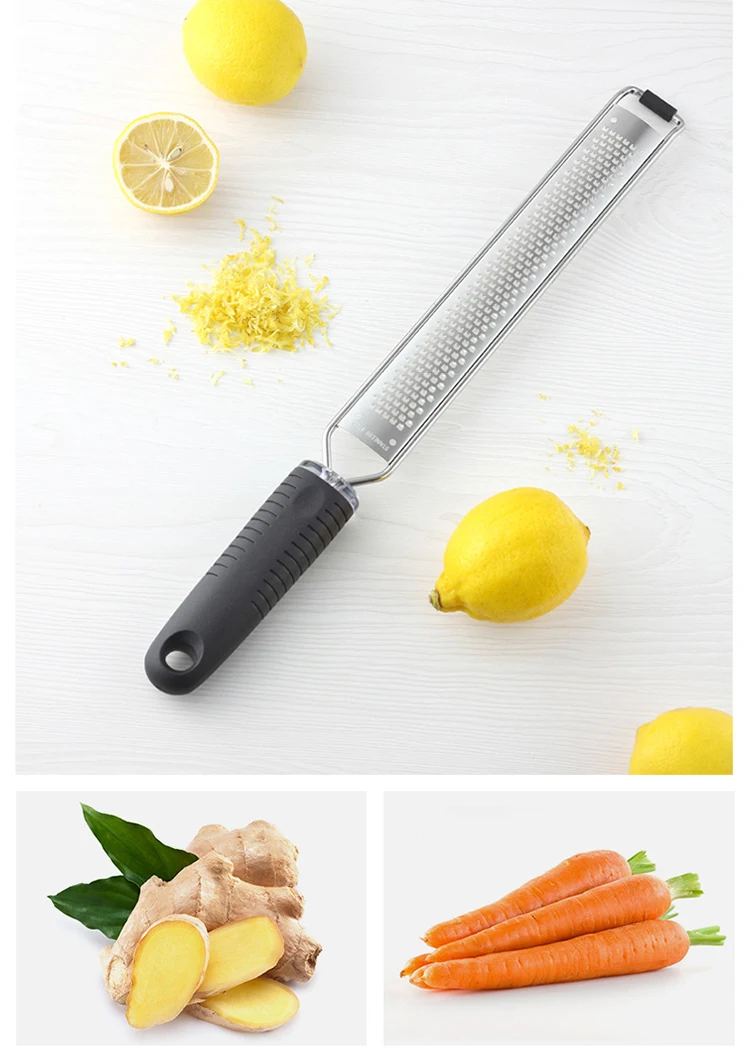 Wholesale Kitchen Stainless Steel Hand Vegetable Grater Citrus Zester